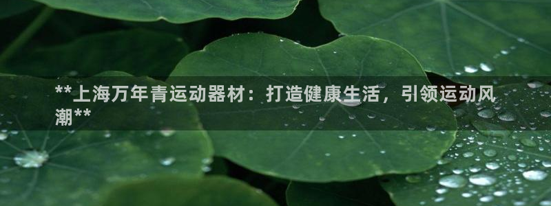 意昂体育3招商电话号码是多少：**上海万年青运动器材：打造健