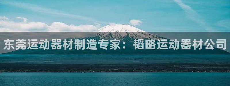 意昂体育3娱乐：东莞运动器材制造专家：韬略运动器材公
